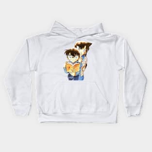 Detective Conan 5 (Conan & Ran) Kids Hoodie